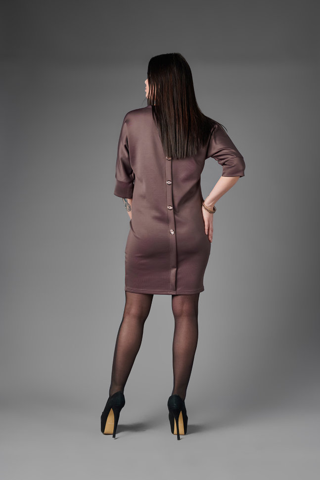 Фото товара 18177, платье с пуговицами на спине